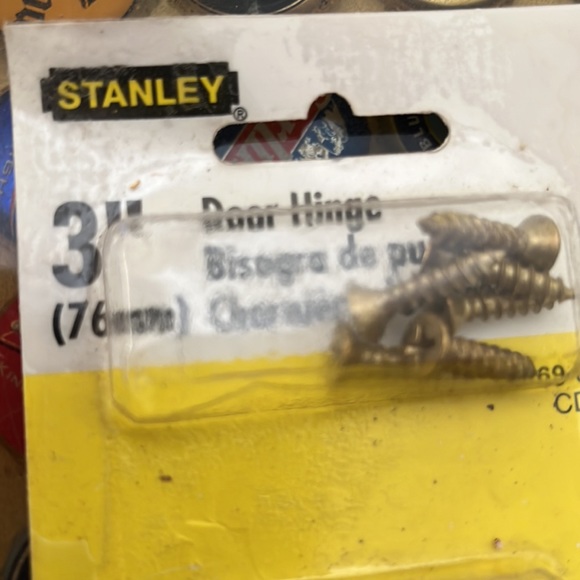 Stanley 3 inches Door hinges Set of 2 New - Picture 2 of 6